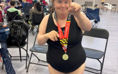 Gold Medal Glory: Carey Noble Wins at Md Special Olympics Summer Games